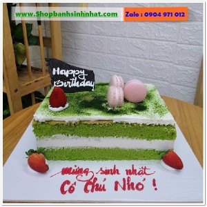 Bánh Sinh Nhật Trà Xanh - VL85